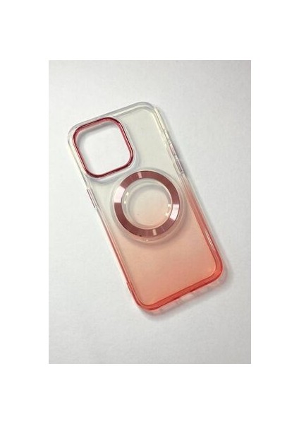 iPhone 15 Pro Max Magsafe Şarj Özellikli Şeffaf Kılıf