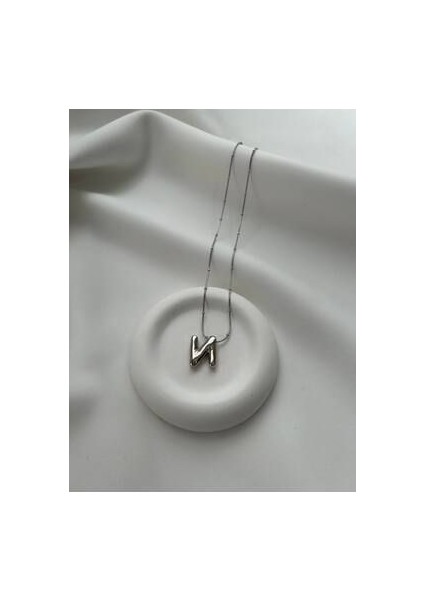 Baloncuk N Harf Kolye - Balonlu Harf Kolye - Balon Harf Kolye - N Harf modelleri