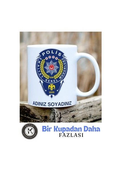 Polis Kupa Bardak Kişiye Özel Isimli Kupa Bardak indirimleri