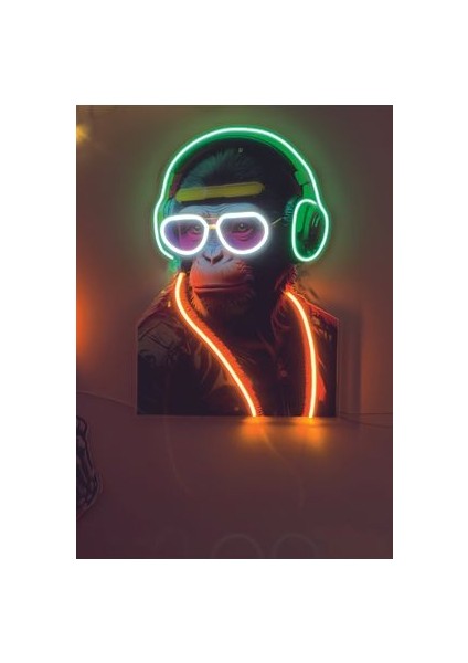 Neon LED Tabela Maymun Neon Plexi Tablo fiyatları