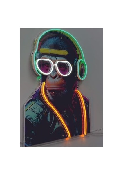 Neon LED Tabela Maymun Neon Plexi Tablo indirimleri