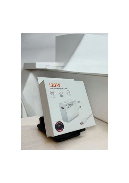 120W Watt Hızlı Şarj / Typ-C 5A Hızlı Şarj Aleti Adaptörü + Kablo Seti