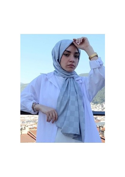 Dama Desen Ipeksi Jakar Şal