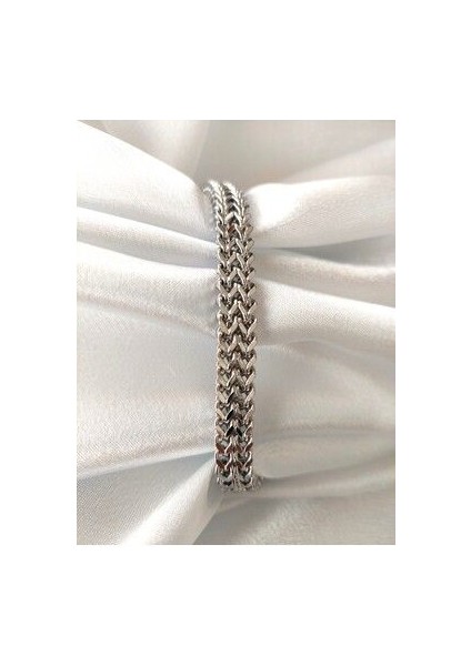 Çift Sıra Örgü Model Çelik Erkek Bileklik fiyatları