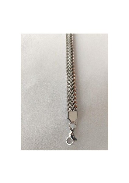 Çift Sıra Örgü Model Çelik Erkek Bileklik indirimleri