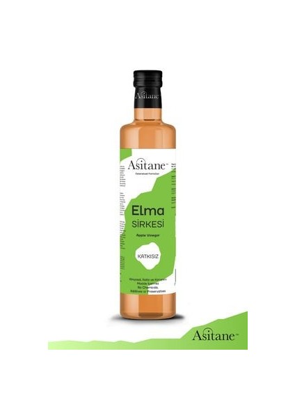 Doğal Fermantasyon Elma Sirkesi- Apple Cider Vinegar 500 ml
