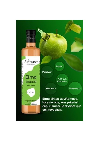Doğal Fermantasyon Elma Sirkesi- Apple Cider Vinegar 500 ml fiyatları
