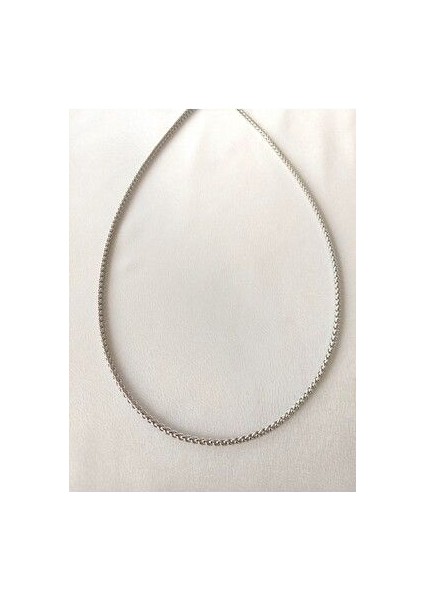 Örme Zincir Çelik Kolye 3 mm