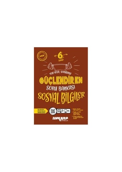 6. Sınıf Sosyal Bilgiler Güçlendiren Soru Bankası + Lgs Tg Deneme