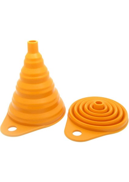 Katlanabilir Silikon Huni Seti, 5 Parça Yemek Pişirmek Için Mutfakta Olması Gereken Gıda Sınıfı Silikon Katlanır Huni, Su Şişesi, Sıvılar ve Tozlar (Yurt Dışından) indirimleri