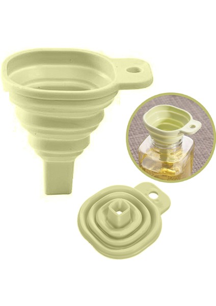 Yenilik Silikon Katlanır Huni Teleskopik Uzun Katlanabilir Stil Ev Sıvı Dağıtım Için Huniler Mutfak Aletleri Yeşil (Yurt Dışından) modelleri