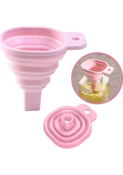 Yenilik Silikon Katlanır Huni Teleskopik Uzun Ev Sıvı Dağıtım Için Katlanabilir Stil Huniler Mutfak Aletleri Pembe (Yurt Dışından) fiyatları