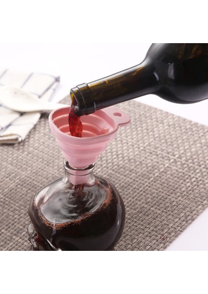 Yenilik Silikon Katlanır Huni Teleskopik Uzun Ev Sıvı Dağıtım Için Katlanabilir Stil Huniler Mutfak Aletleri Pembe (Yurt Dışından) modelleri