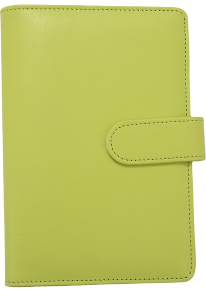 A6 Pu Deri Defter Bağlayıcı Bütçe Planlama Not Defteri 6 Telli Dosya Kapakları, 8 Bağlayıcı Cep, Fatura Planlama Için A (Yurt Dışından)
