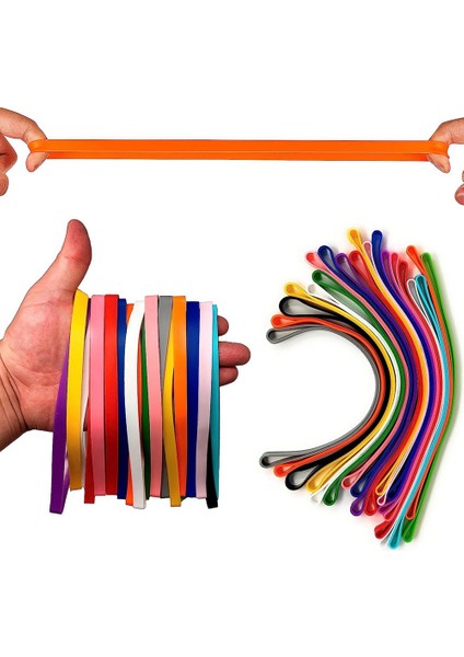 Büyük Lastik Bantlar, Kalın Lastik Bantlar Ağır Hizmet Tipi, Geniş Lastik Bantlar, Büyük Lastik Bantlar Ofis Malzemeleri (20 Adet) (Yurt Dışından) fiyatları
