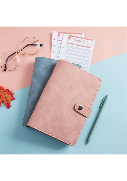 A6 Pu Deri Defter Bağlayıcı Bütçe Planlayıcısı Organizatör Bağlayıcı Kapak Zarf Cepler ve Gider Bütçe Sayfası Kahverengi (Yurt Dışından) fırsatları