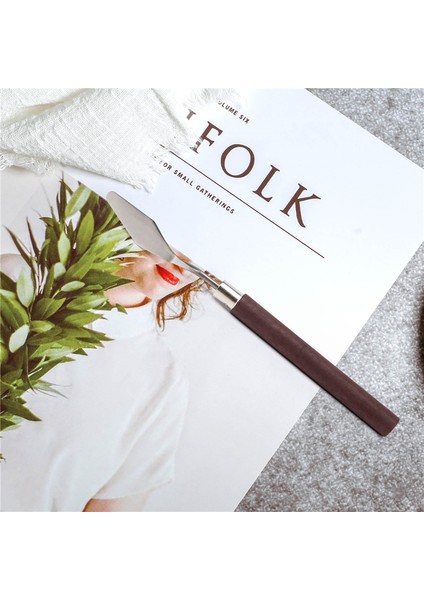 1.6 "metal Bıçak Paleti Sanat Boya Boyama Spatula Macun Kazıyıcı Karıştırma Aracı (Yurt Dışından) indirimleri