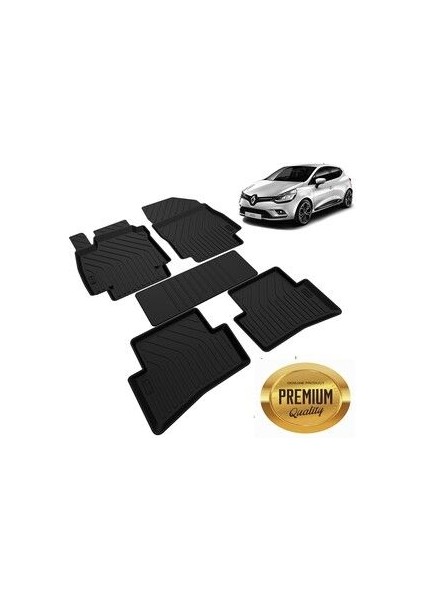 Clio 4 Havuzlu Paspas Kokusuz Yumuşak 2013 2014 2015 2016 2017 2018 2019