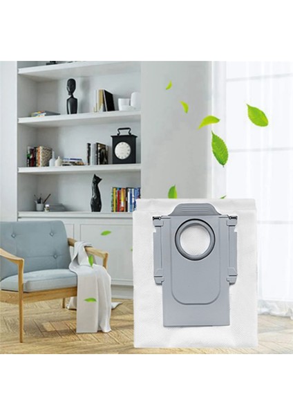 Xiaomi Roborock P10 / Q Revo Robot Süpürge Aksesuarları Toz Torbası Çöp Toz Torbası Yedek Parçaları Için 24 Adet (Yurt Dışından)