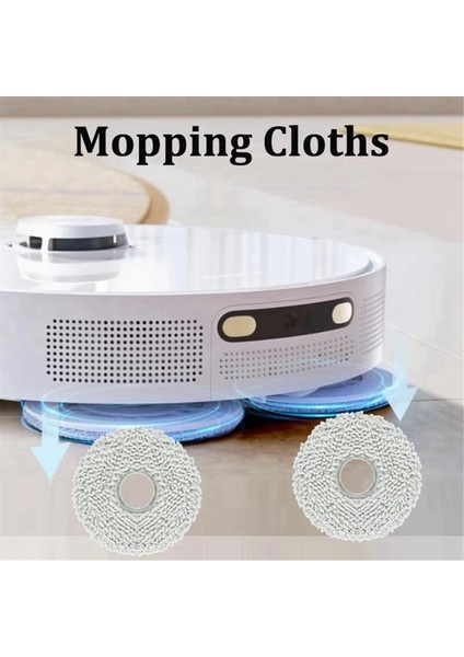 Ecovacs Deebot T30 Omni, T30 Pro Omni, T30S, Yeedi M12 Pro Için 15'li Yedek Aksesuar Seti (Yurt Dışından)