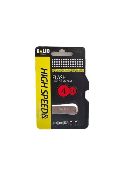 4 GB 3.0 Flash Bellek