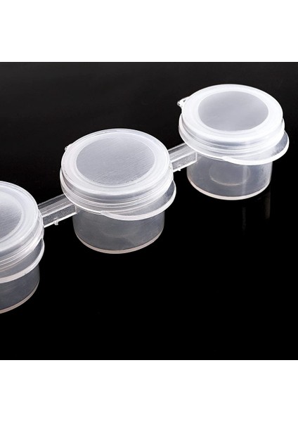 50 Şerit Boya Kapları Şeritler, 300 Kaplar 2ml/0.07 Oz Boş Boya Kabı Kapaklı Kaplar, Sınıflar Için Resim Sergisi Sanat Festivalleri (Yurt Dışından) fırsatları