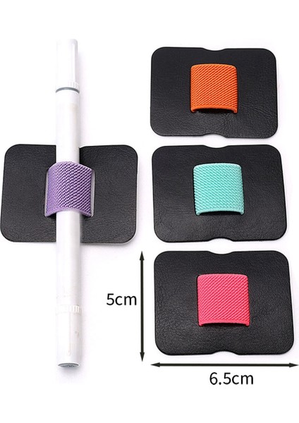 Dizüstü Bilgisayarlar Için 10 Paket Kalem Tutucu, Pano Için Elastik Kalem Tutucu Kalem Tutucu, Planlayıcı Kalem Tutucu Rastgele Renk 6.5x5 cm (Yurt Dışından)