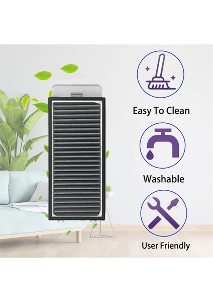 Dreame X50 Ultra / S40 Enhanced Edition Vakum Ataşmanları Için 12 Adet Hepa Filtresi Yedek Parçalar Yıkanabilir Filtre (Yurt Dışından)