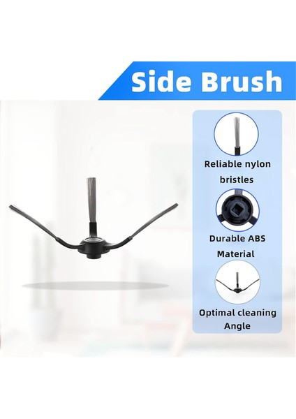 Wyze WVCR200S Robot Süpürge Ana Yan Fırça Hepa Filtre Yedek Parça Aksesuarları (Yurt Dışından)