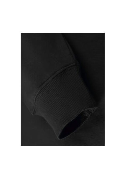 Erkek Ejderha Baskılı Oversize Bisiklet Yaka Sweatshırt modelleri