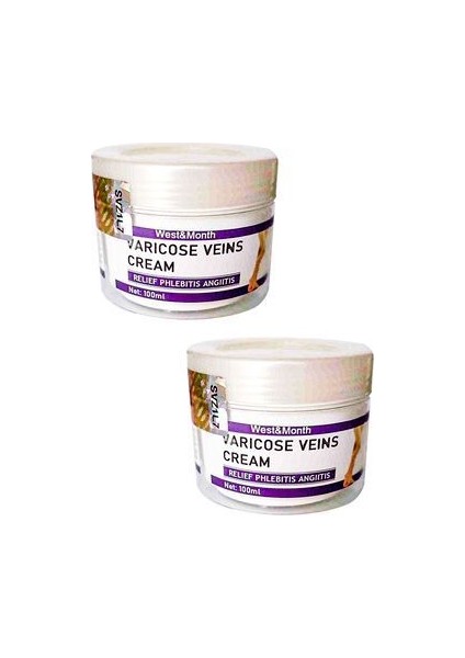 Varix Varicose Veins Purple Krem Sılulıt Karsıtı 100 ml x 2 Ad
