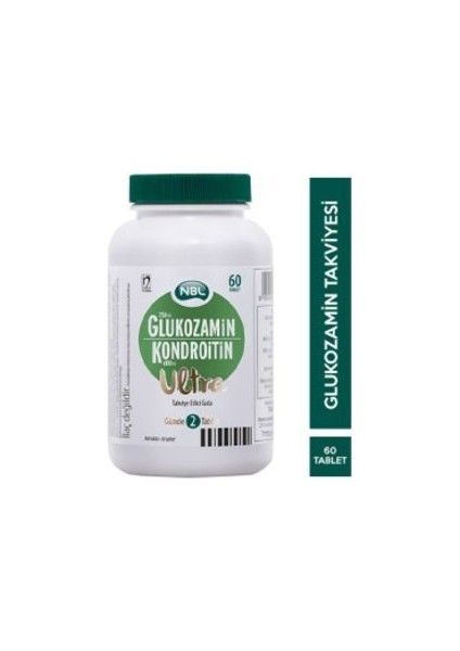 Std Nbl Glukozamin Kondroitin Ultra Takviye Edici Gıda 60 Tablet ( Teklidir )