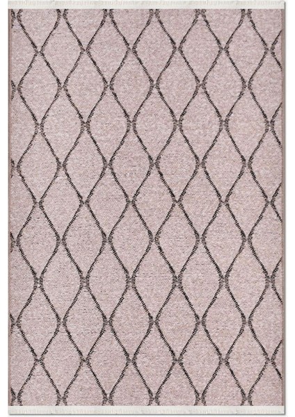 8345 Asil Kahve Modern Kilim - Kahverengi - 200 x 290 cm