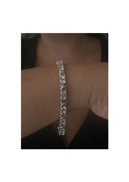 Marka Zirkon Taşlı Bileklik