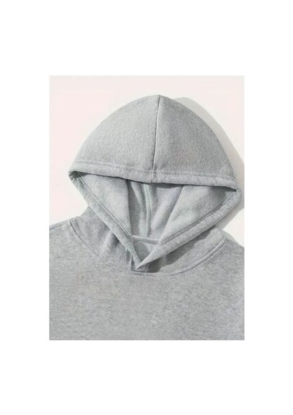 Erkek New York 19 Baskılı Kapüşonlu Oversize Sweatshırt modelleri