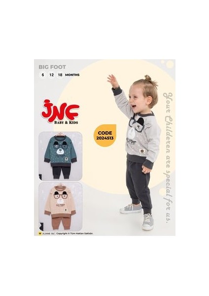 Erkek Bebek/çocuk Ayıcıklı Ikili Takım fiyatları