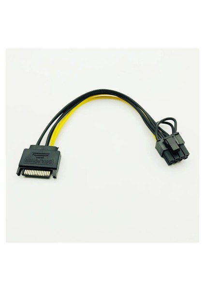 6 Pin Sata Power Kablo 8 Pin Sata Power Kablo 6+2 Pin Sata Power Kablo