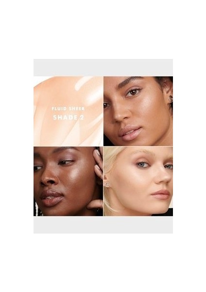 Fluid Sheer - Nemlendirici Doğal Görünümlü Işıltılı Likit Aydınlatıcı 18ML fırsatları