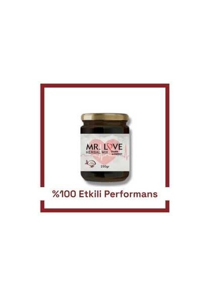 Mr Love Erkeklere Özel Performansa Etki Macun 250 gr