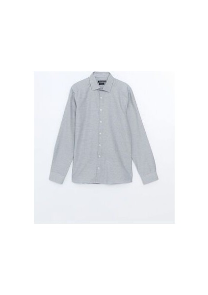 Slim Fit Uzun Kollu Erkek Gömlek