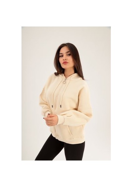 Kapüşonlu 3 Iplik Hoodie