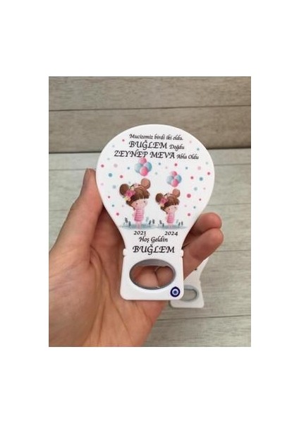 25 Adet Balon Magnet Açacak Yeni Doğan
