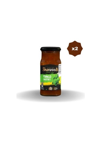 Sharwoods Mango Chutney Sos 530 gr x 2 Adet