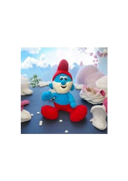 Sevimli Şirinbaba Peluş Oyuncaklar & Oyun Arkadaşı & Yumuşak Hediyelik