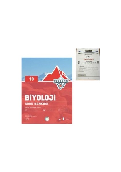 Okyanus Yayınları 10. Sınıf Iceberg Biyoloji Soru Bankası + T. Geneli Deneme