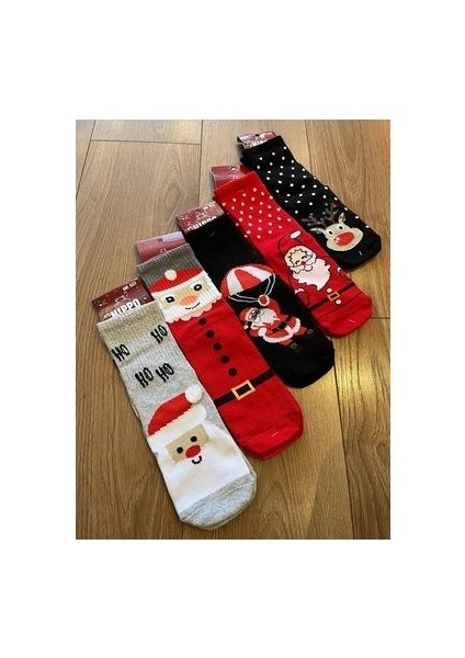 Unisex Kutulu Yılbaşı Noel Çorabı indirimleri