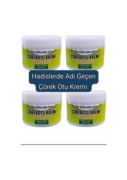 Beauty Clınıc Çörek Otu Kremi Ağrılarınız Için 4 Adet - 100 ml * 4