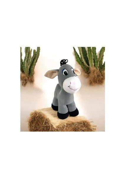 Peluş Eşek Oyuncak & Uyku Arkadaşı Ayakta Duran Eşek