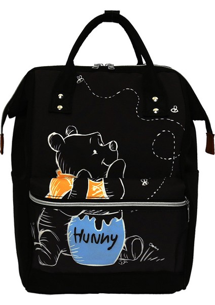 Modaya Uygun Karikatür Baskı, Büyük Kapasiteli Anne ve Bebek Çantası (Yurt Dışından)