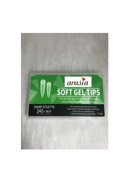 Stiletto Jel Tips Kapsül Tırnak 240 Adet